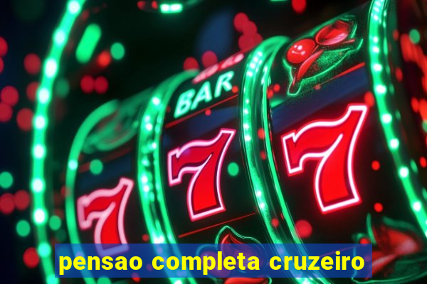 pensao completa cruzeiro